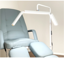 Бестеневая лампа для педикюра и косметологии с подвижными световыми панелями М9X