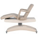 Косметологическая кушетка Аврора, светлый каркас, 3 мотора