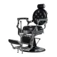 Кресло мужское барбер Ричард с каретной стяжкой