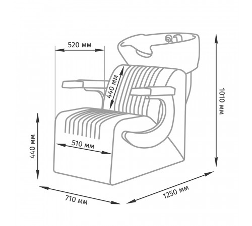 Парикмахерская мойка Челленджер CN