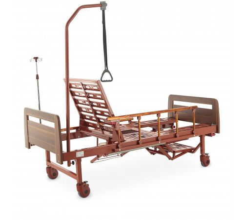 Кровать механическая YG-6 (ММ-2124Д-02) ЛДСП с туалетным устройством и судном, функцией "кардиокресло"