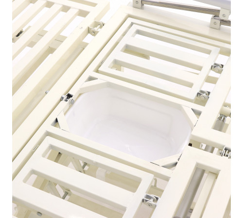 Кровать электрическая DB-11А (МЕ-5218Н-12) с боковым переворачиванием, туалетным устройством и функцией «кардиокресло» и регулировкой высоты