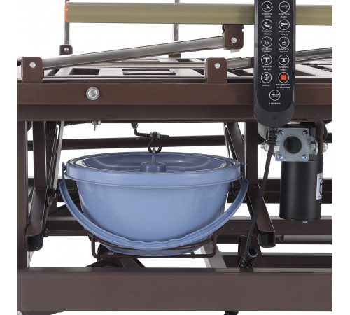 Кровать электрическая Med-Mos DB-11А (МЕ-6528H-04) ЛДСП Венге с регулировкой высоты