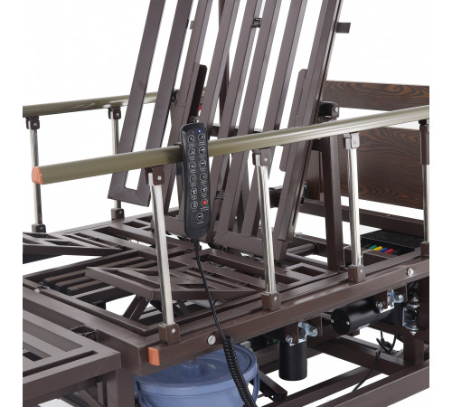 Кровать электрическая Med-Mos DB-11А (МЕ-6528H-04) ЛДСП Венге с регулировкой высоты