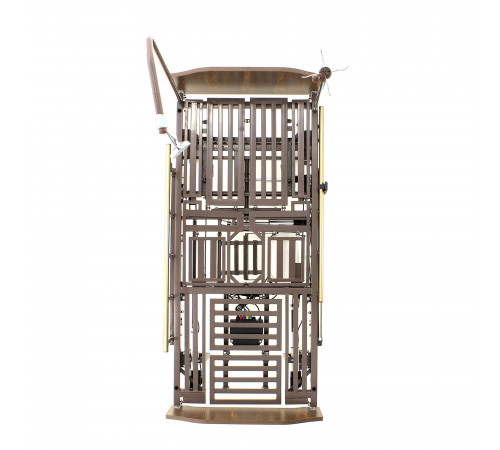 Кровать электрическая YG-3 (МЕ-5228Н-13) ЛДСП Венге с боковым переворачиванием, туалетным устройством и функцией «кардиокресло»