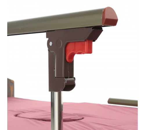 Кровать механическая Е-45А (ММ-5124Н-10) с боковым переворачиванием, туалетным устройством и функцией «кардиокресло»