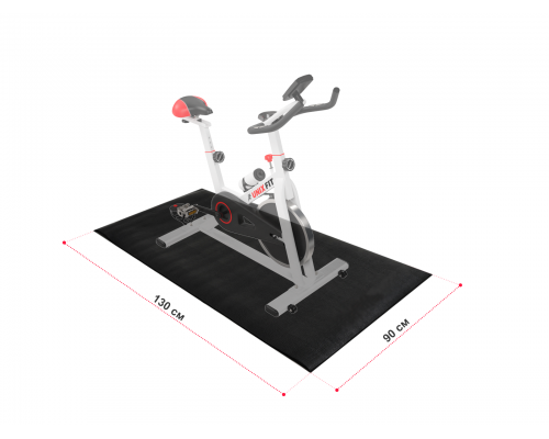 Коврик UNIX Fit для кардиотренажёров No logo 130x90x0,6 см