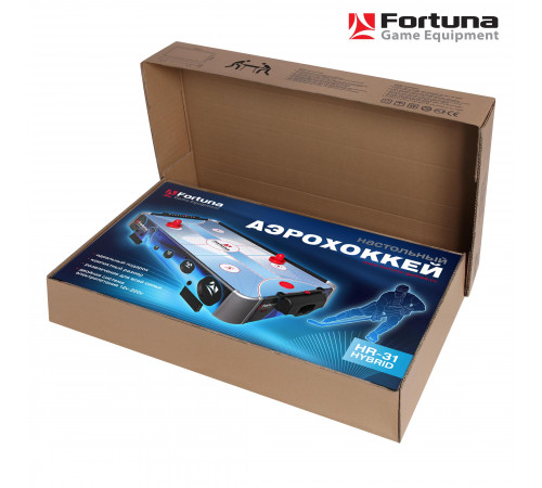 Аэрохоккей Fortuna HR-31 Blue Ice Hybrid настольный 86х43х15см