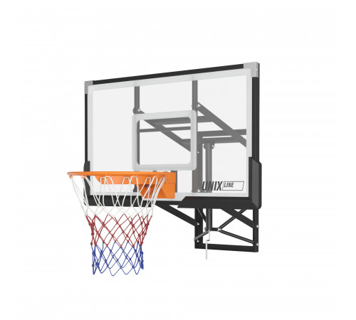 Баскетбольный щит регулируемый UNIX Line B-Backboard-PC 50"x32" R45