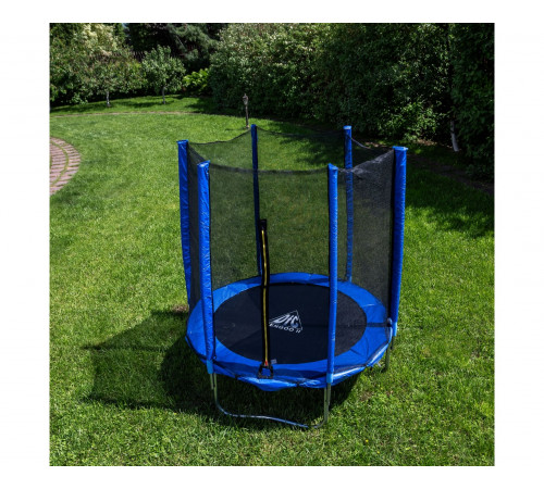 Батут DFC Trampoline Fitness с сеткой 14ft