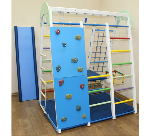 Детский спортивный комплекс Супер Чемпион 170 со скалодромом и площадкой	