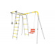 Детский спортивный комплекс для дачи ROMANA Лесная поляна - 3 (желтый/серый)