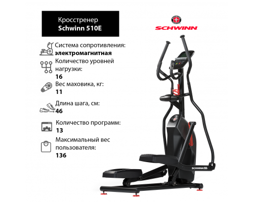 Эллиптический тренажер Schwinn 510E