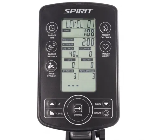 Гребной тренажер Spirit CRW800H2O