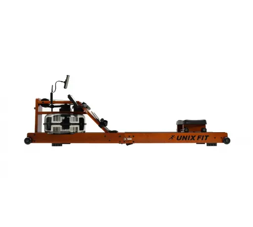 Гребной тренажер UNIX Fit Wood Rower Dark