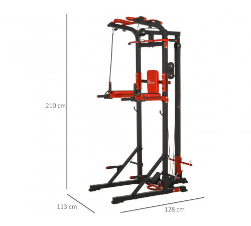 Турник-брусья, тяга сверху DFC HOMEGYM HOMCOM