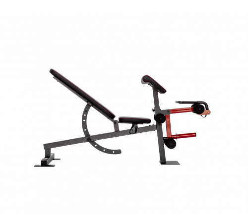 Силовой тренажер со скамьей и опциями DFC 8500 (D3023B+D3022SM)