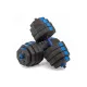 Гантели гексагональные разборные с грифом, 40 кг. (2 шт. х 20 кг.) VictoryFit VF-DН400