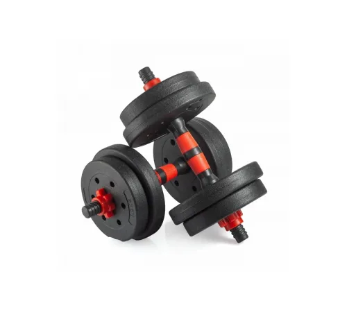 Гантели разборные с грифом, 15 кг. (2 шт. х 7,5 кг.) VictoryFit VF-DС150