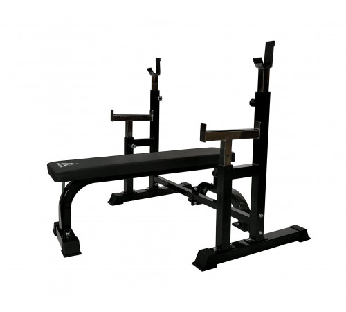 Скамья со стойками под штангу DFC DZ005FBB