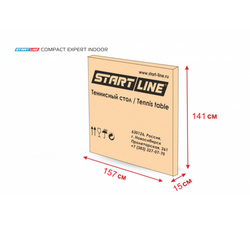 Теннисный стол Compact Expert Indoor green