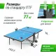 Теннисный стол UNIX Line Compact indoor 18mm MDF (Blue)