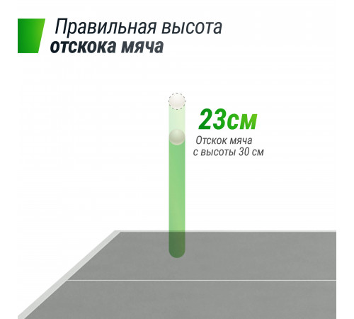 Всепогодный теннисный стол UNIX Line outdoor 6mm (grey)