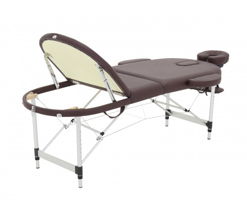 Массажный стол складной алюминиевый JFAL03 М/К (3-х секционный) (МСТ-3310ВЛ)