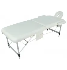 Массажный стол складной алюминиевый JFAL01A 2-х секционный (МСТ-002Л)