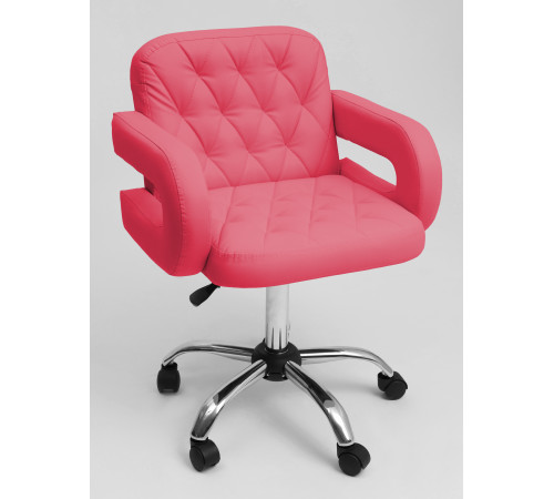 Кресло мастера Барбара, хром на колесах