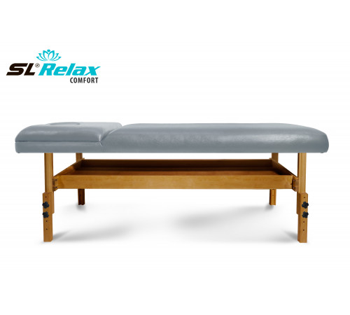 Массажный стол Relax Comfort серая кожа (№4)