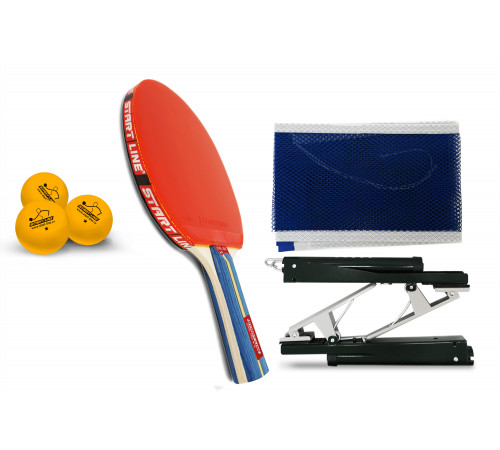 Набор 4 р-ки Level 200, 6 мячей Club Select, сетка с креплением