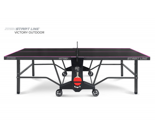 Стол теннисный VICTORY 6 Всепогодный Black