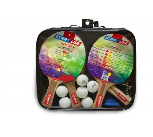 Набор 4 р-ки Level 100, 6 мячей Club Select, сетка с креплением