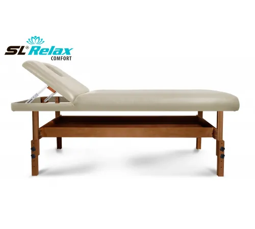 Массажный стол Relax Comfort бежевая кожа (№4)