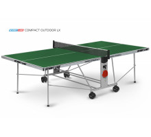 Стол теннисный Compact-2 LX Всепогодный Зелёный NEW