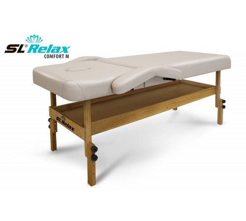 Массажный стол Relax Comfort-М бежевая кожа (№6)